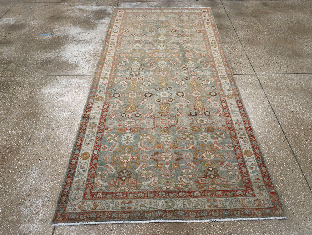 Vintage Persian Malayer Rug, No.32915 - Staging