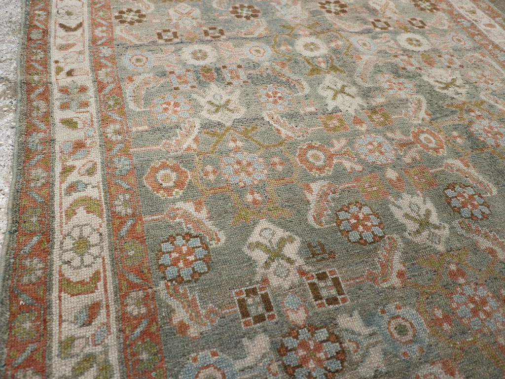 Vintage Persian Malayer Rug, No.32915 - Staging