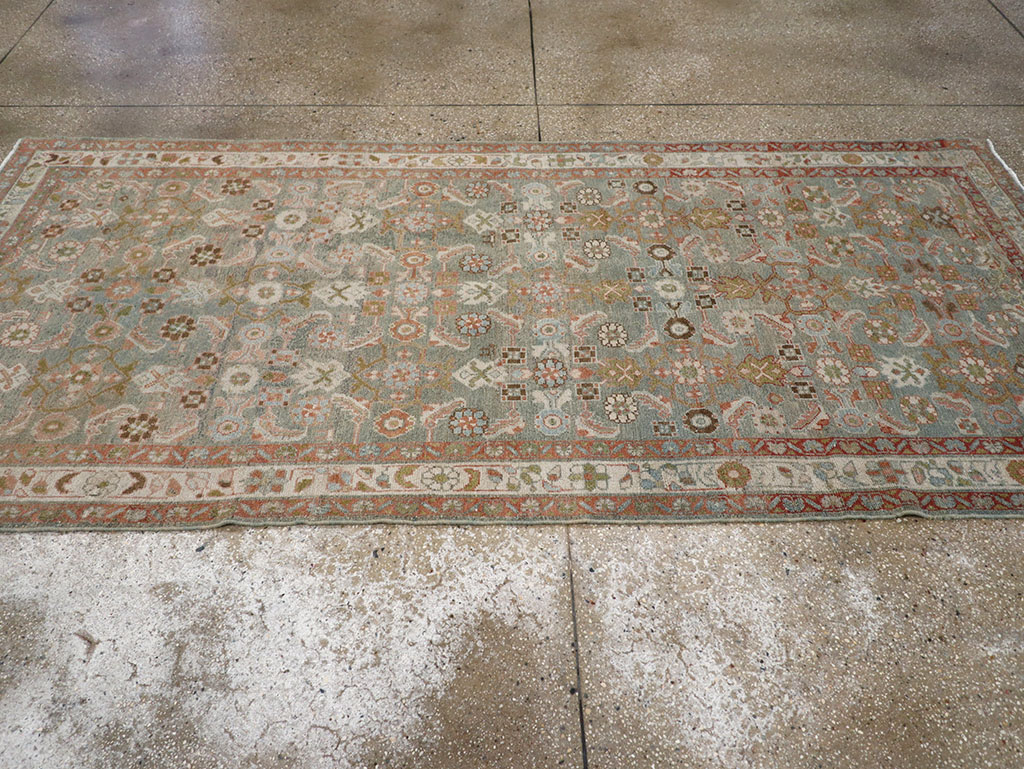 Vintage Persian Malayer Rug, No.32915 - Staging