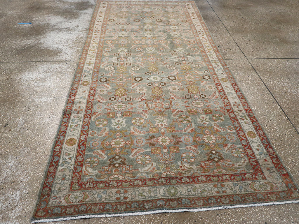 Vintage Persian Malayer Rug, No.32915 - Staging