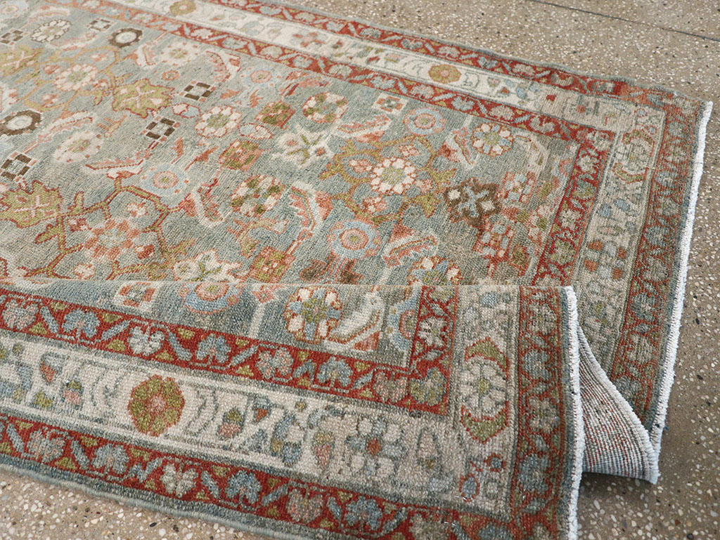Vintage Persian Malayer Rug, No.32915 - Staging