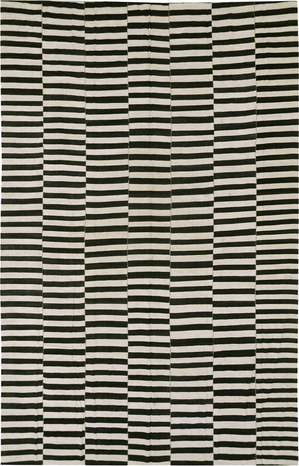 Modern Persian Flatweave Kilim Large Room Size Carpet, No.32917 - Staging