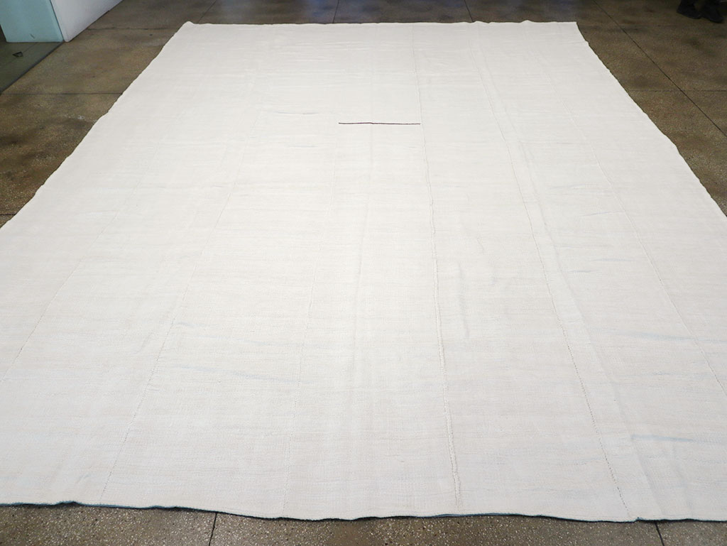 Vintage Turkish Flatweave Kilim Large Carpet, No.32919 - Staging