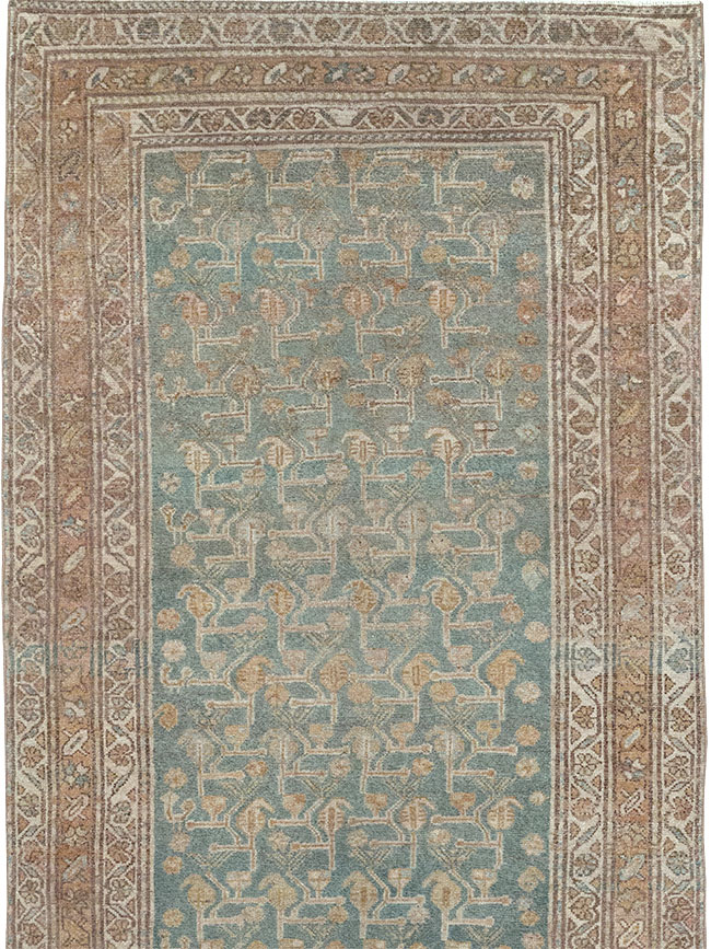 Antique Persian Malayer Runner, No.32923 - Staging