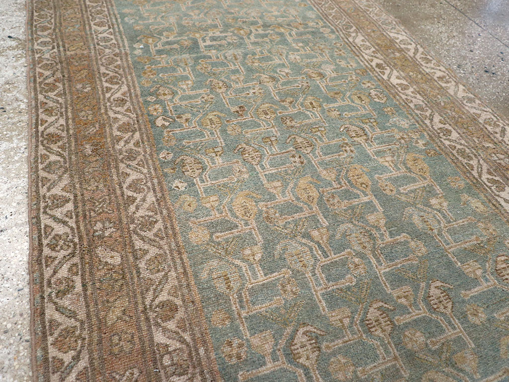 Antique Persian Malayer Runner, No.32923 - Staging