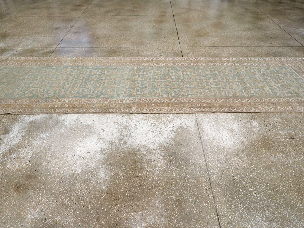 Antique Persian Malayer Runner, No.32923 - Staging