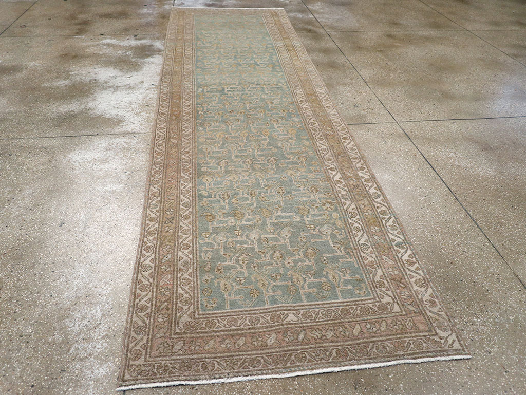 Antique Persian Malayer Runner, No.32923 - Staging