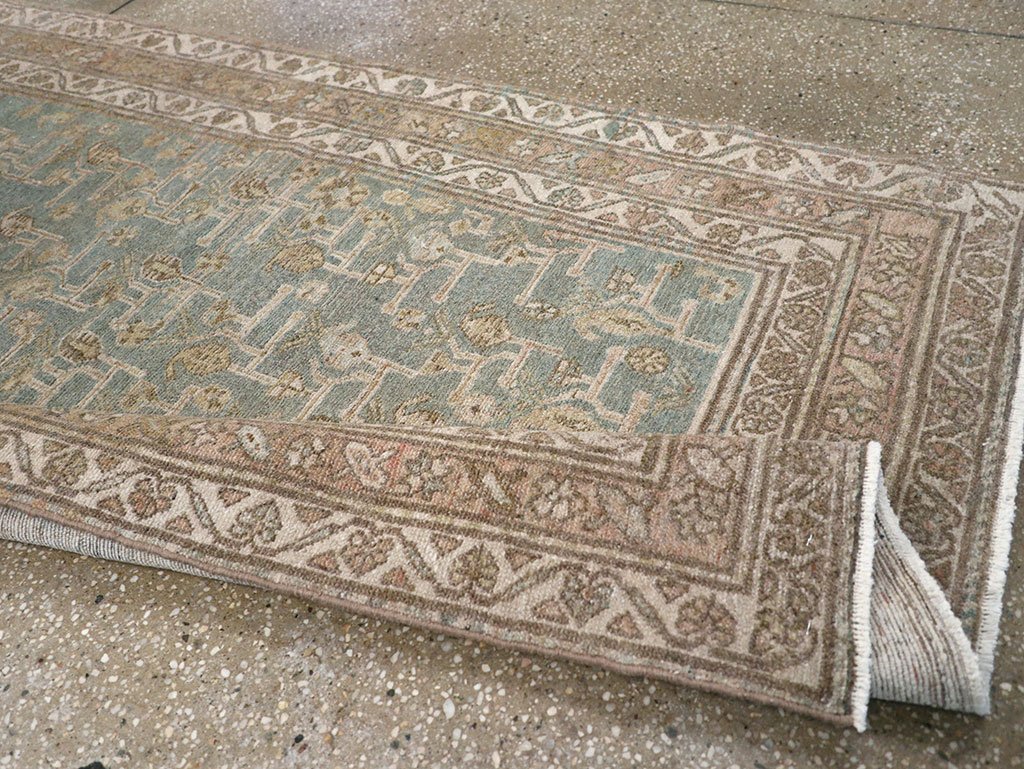 Antique Persian Malayer Runner, No.32923 - Staging
