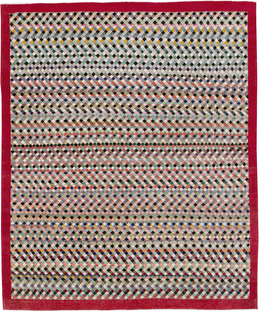 Vintage Turkish Anatolian Small Room Size Carpet, No.32927 - Staging