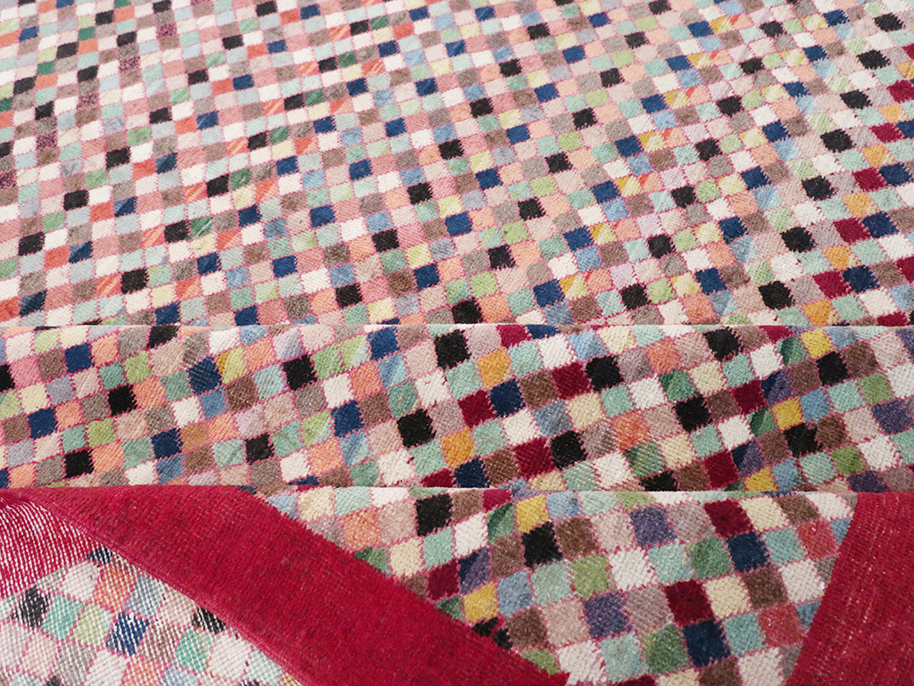 Vintage Turkish Anatolian Small Room Size Carpet, No.32927 - Staging