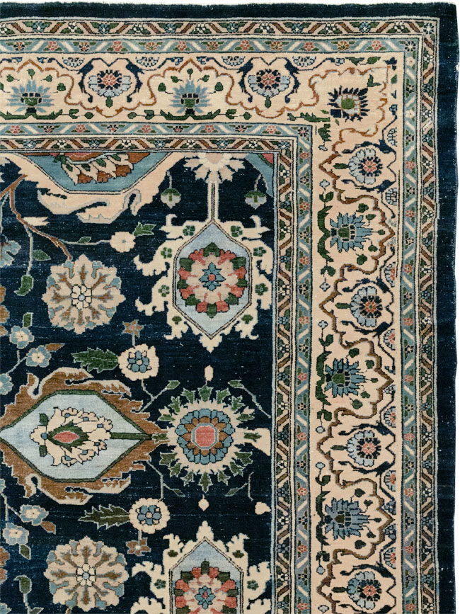 Antique Persian Malayer Large Carpet, No.32932 - Staging