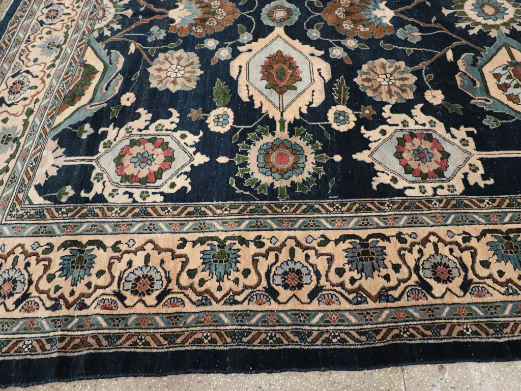 Antique Persian Malayer Large Carpet, No.32932 - Staging