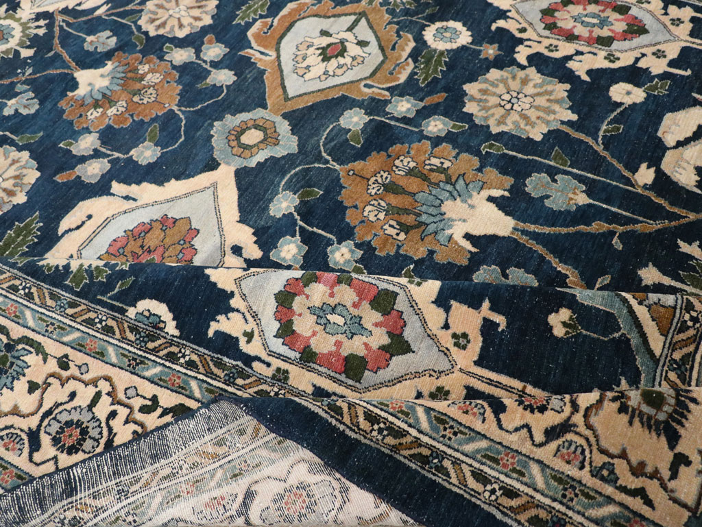 Antique Persian Malayer Large Carpet, No.32932 - Staging