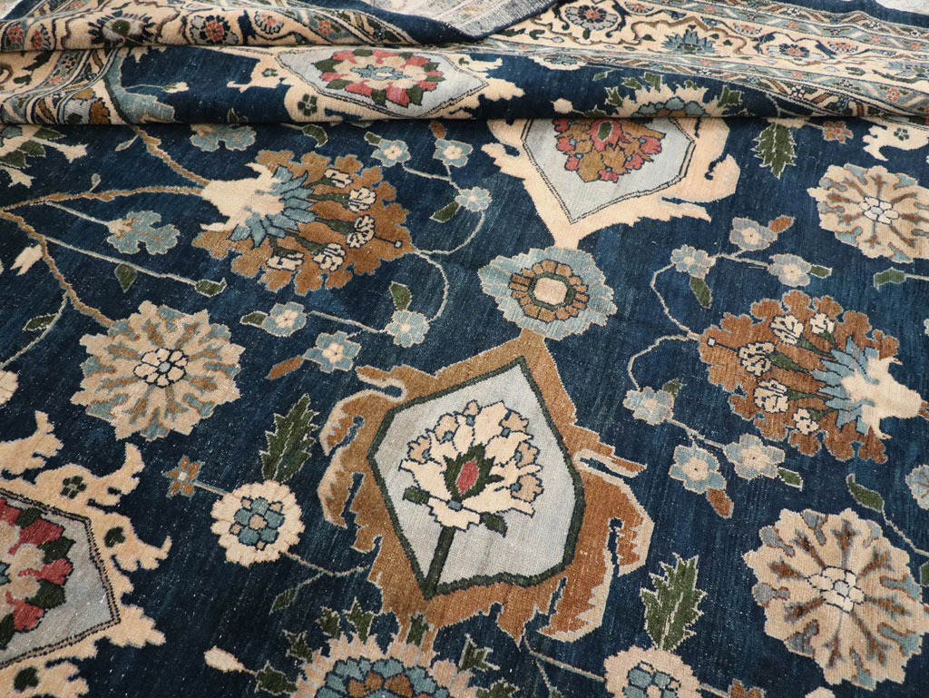 Antique Persian Malayer Large Carpet, No.32932 - Staging