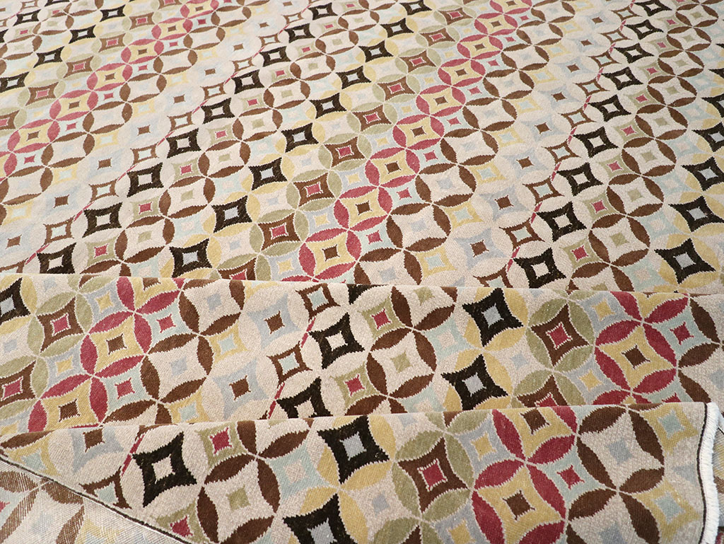 Contemporary Turkish Oversize Carpet, No.32952 - Staging