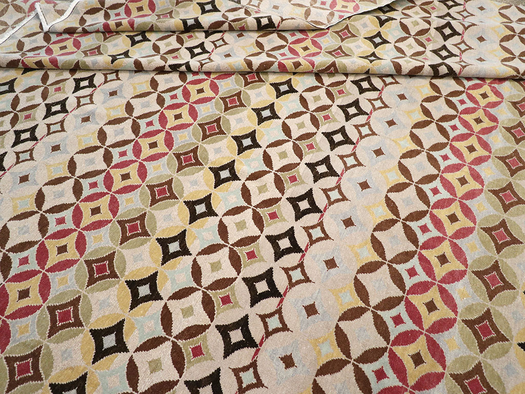 Contemporary Turkish Oversize Carpet, No.32952 - Staging