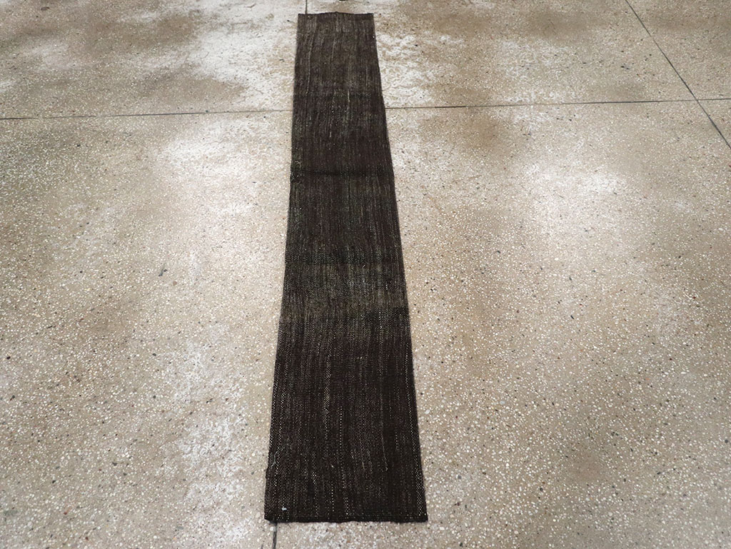 Vintage Turkish Flatweave Kilim Runner, No.32954 - Staging