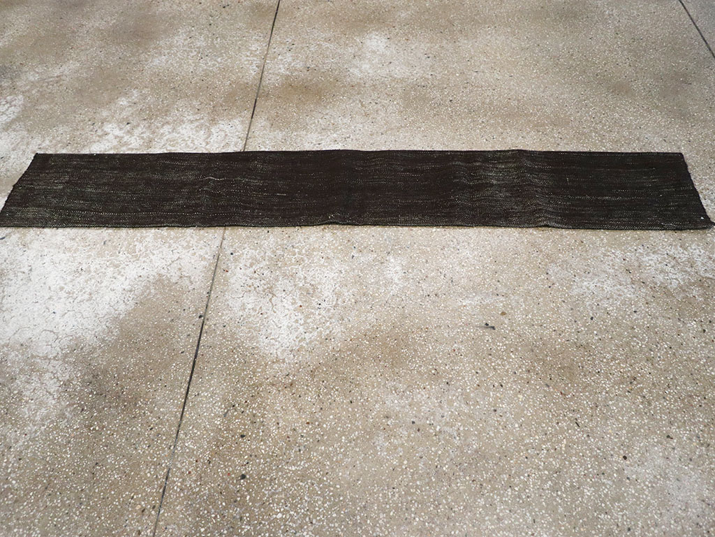 Vintage Turkish Flatweave Kilim Runner, No.32954 - Staging