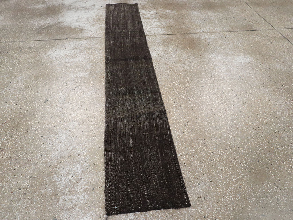 Vintage Turkish Flatweave Kilim Runner, No.32954 - Staging