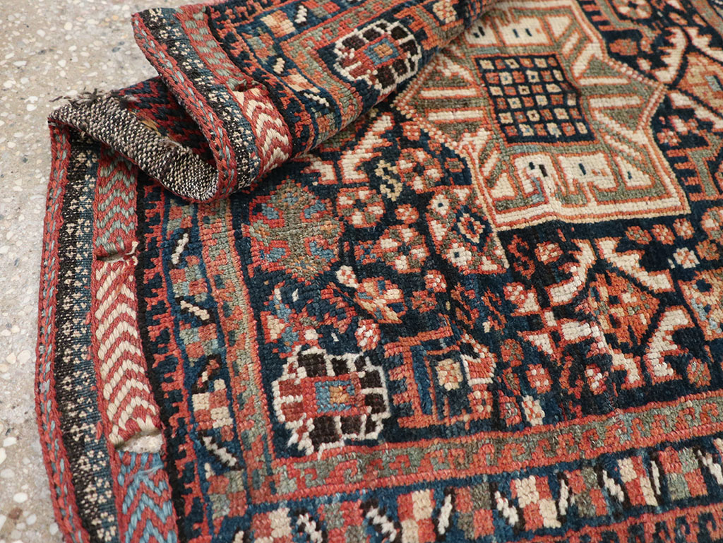 Antique Persian Qashqai Bag, No.32959 - Staging