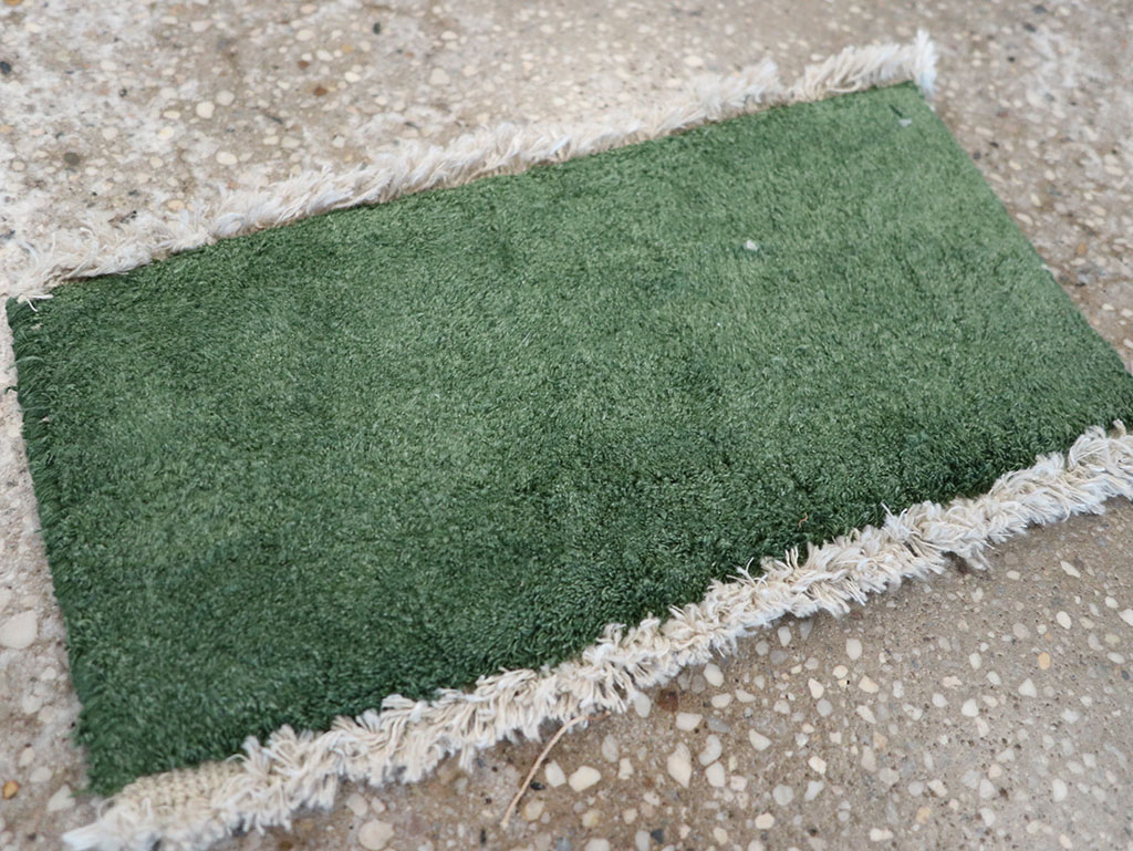 Modern Indian Cotton Throw Rug, No.32960 - Staging