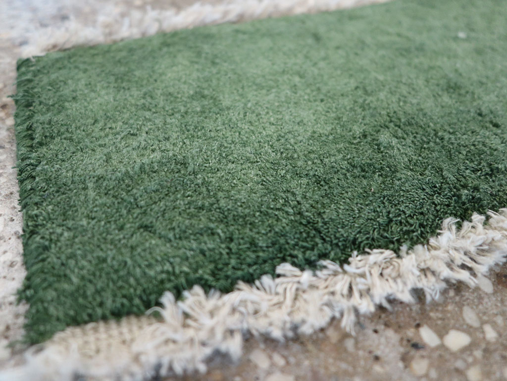 Modern Indian Cotton Throw Rug, No.32960 - Staging