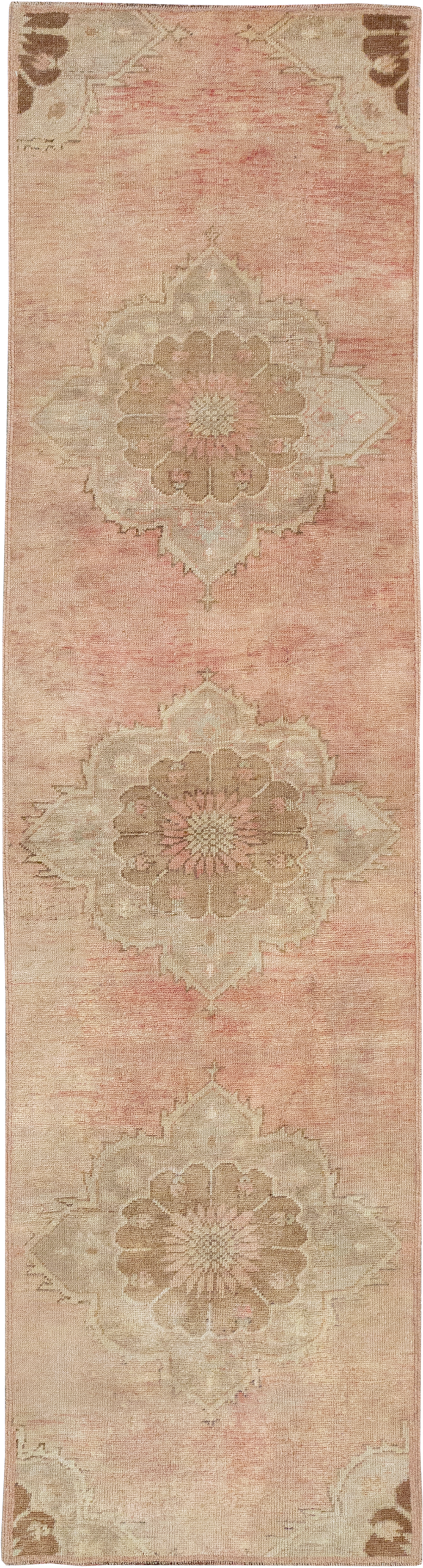 Vintage Turkish Anatolian Runner, No.32970 - Staging