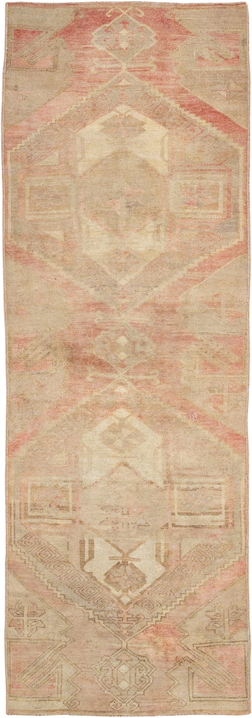 Vintage Turkish Anatolian Runner, No.32978 - Staging