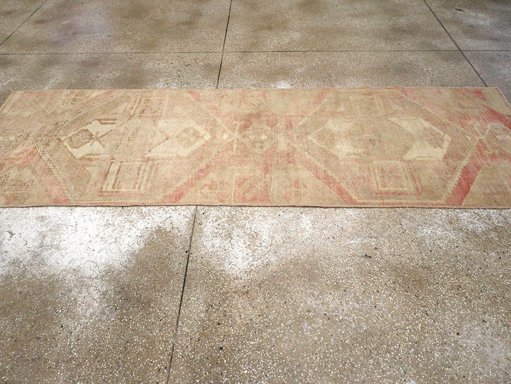 Vintage Turkish Anatolian Runner, No.32978 - Staging