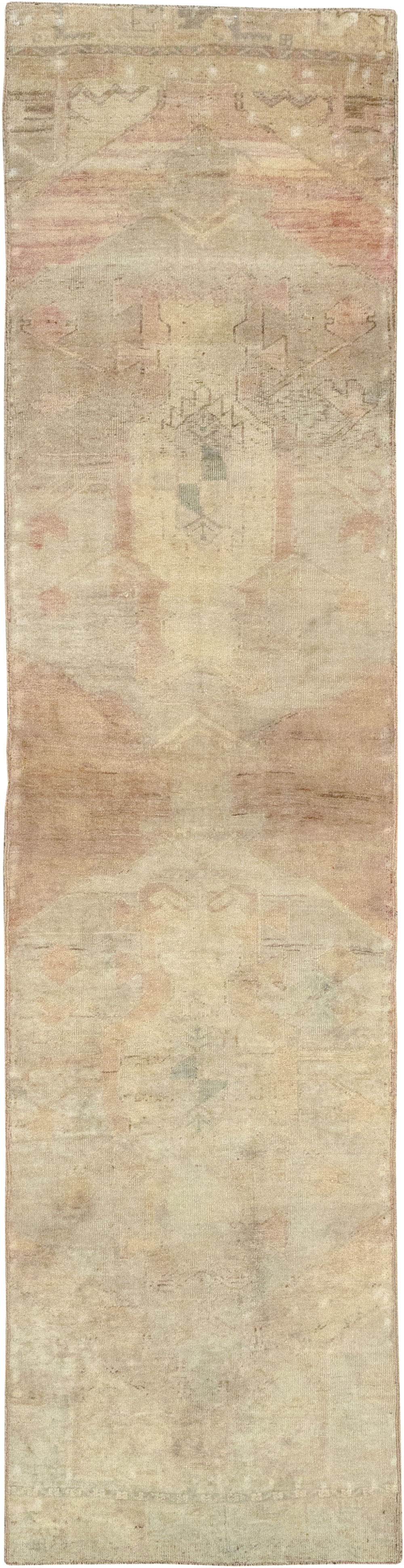 Vintage Turkish Anatolian Runner, No.32980 - Staging