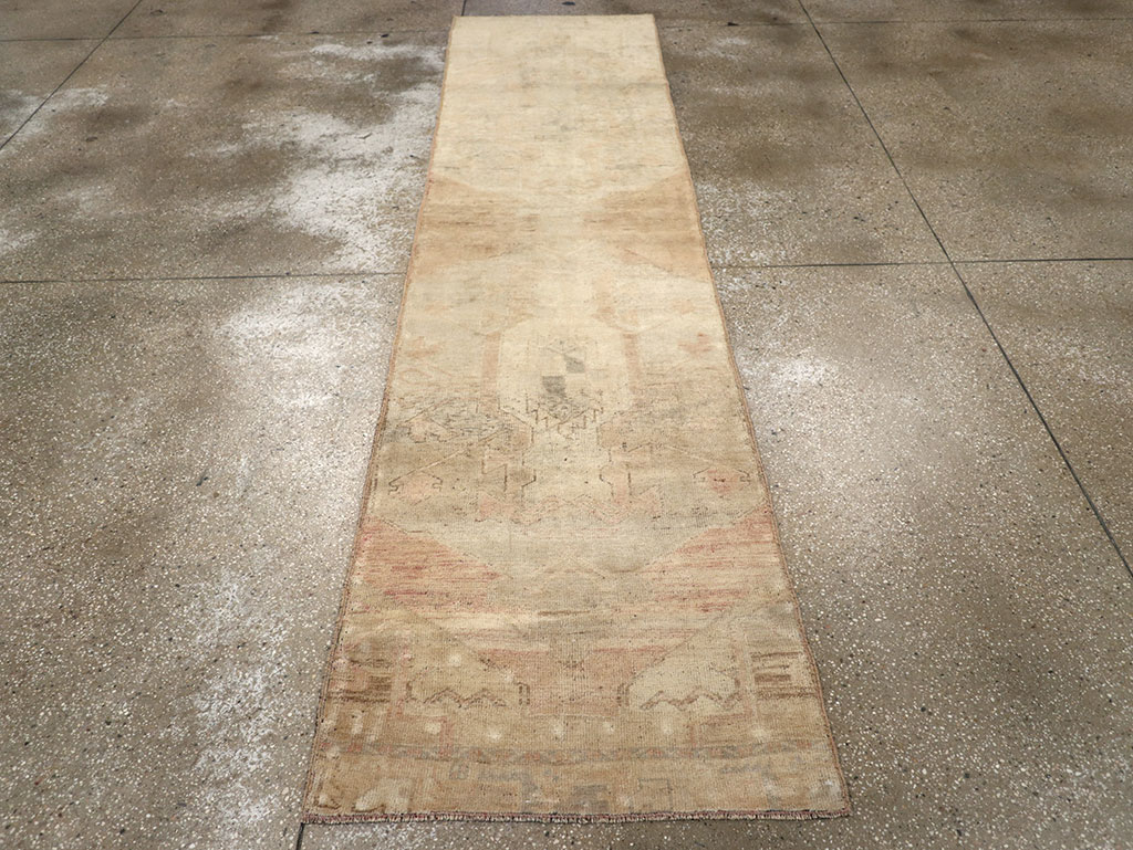 Vintage Turkish Anatolian Runner, No.32980 - Staging