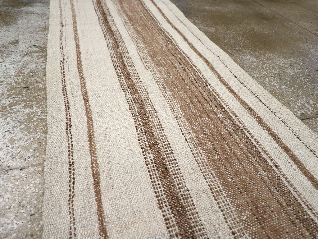 Vintage Turkish Flatweave Kilim Runner, No.32983 - Staging