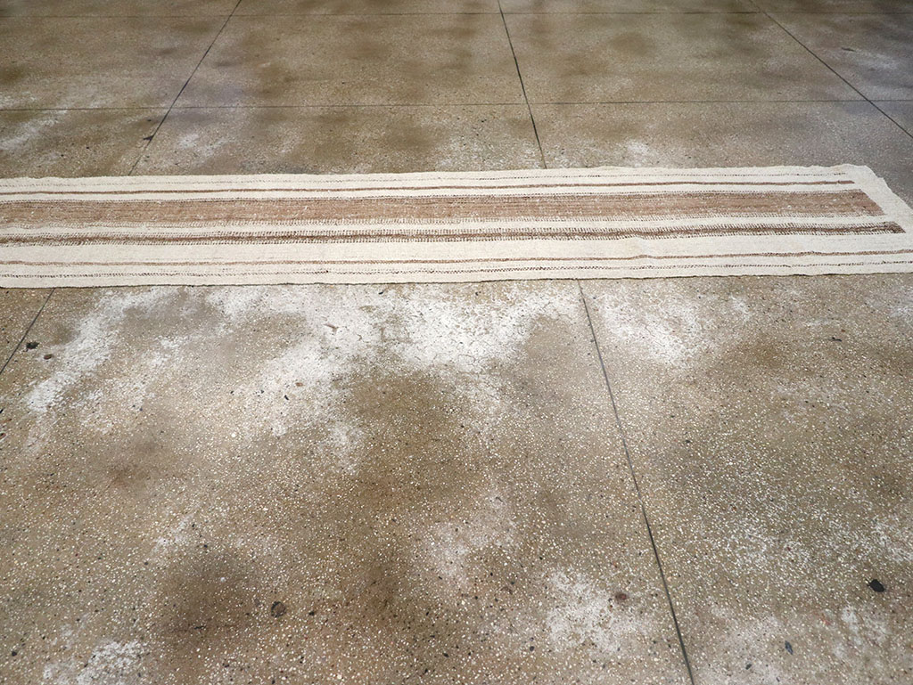 Vintage Turkish Flatweave Kilim Runner, No.32983 - Staging