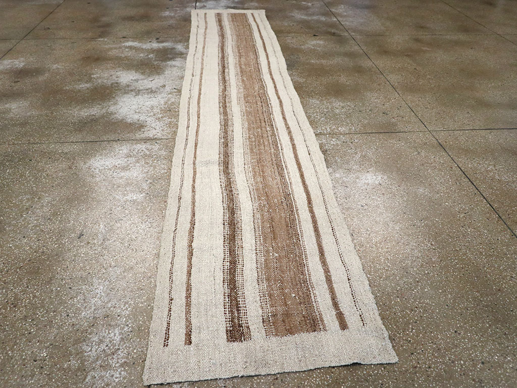 Vintage Turkish Flatweave Kilim Runner, No.32983 - Staging