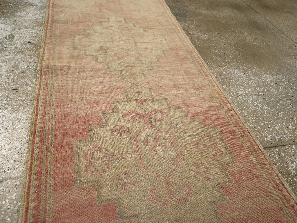 Vintage Turkish Anatolian Runner, No.32984 - Staging