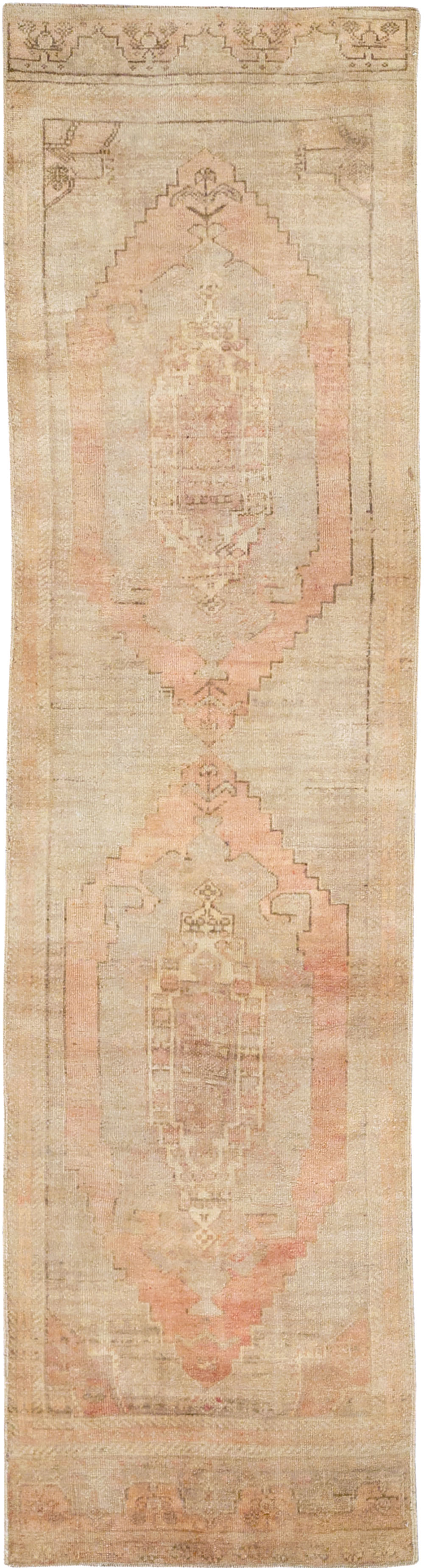 Vintage Turkish Anatolian Runner, No.32985 - Staging