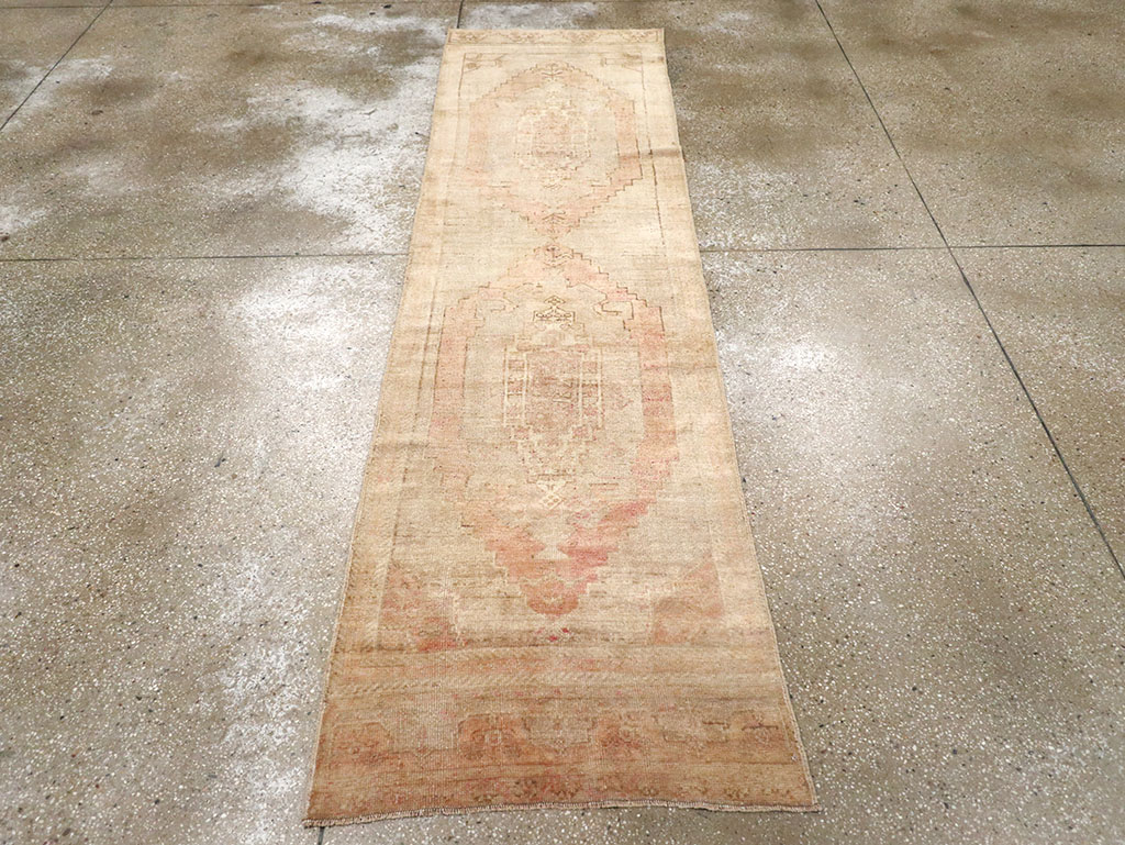 Vintage Turkish Anatolian Runner, No.32985 - Staging