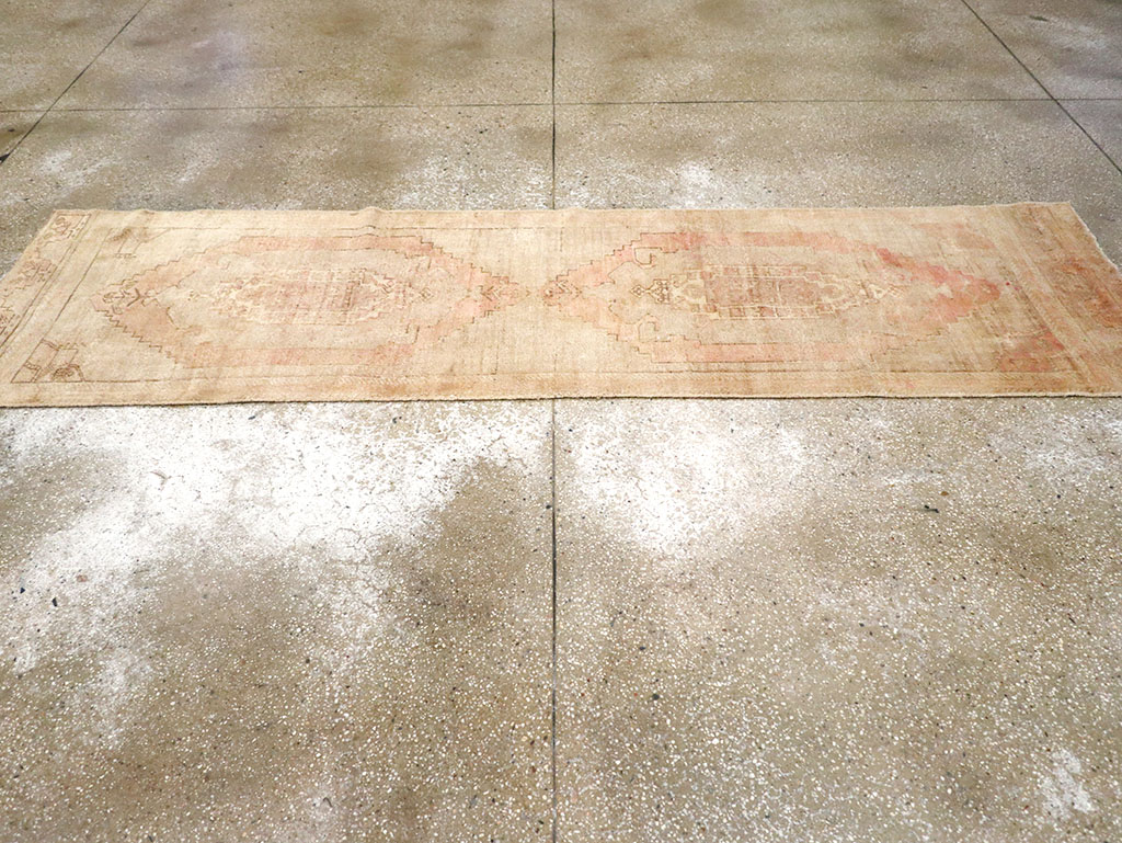 Vintage Turkish Anatolian Runner, No.32985 - Staging