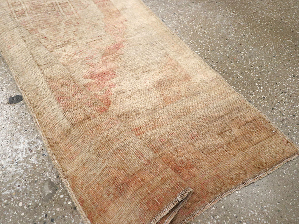 Vintage Turkish Anatolian Runner, No.32985 - Staging