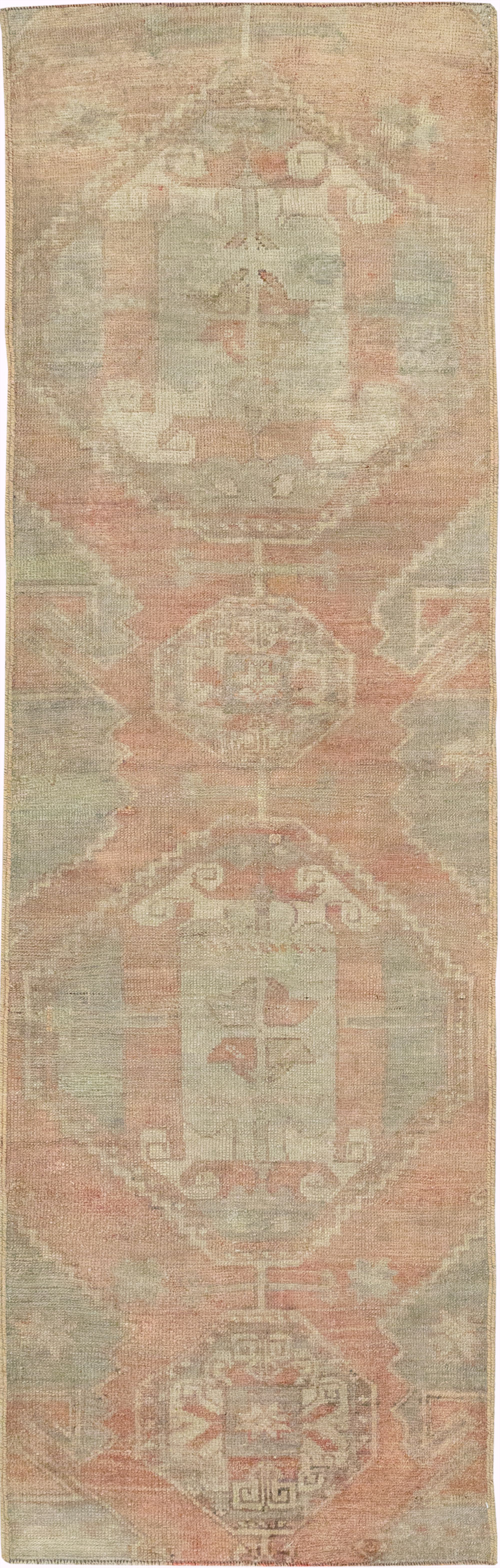 Vintage Turkish Anatolian Runner, No.32986 - Staging