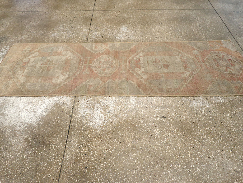 Vintage Turkish Anatolian Runner, No.32986 - Staging