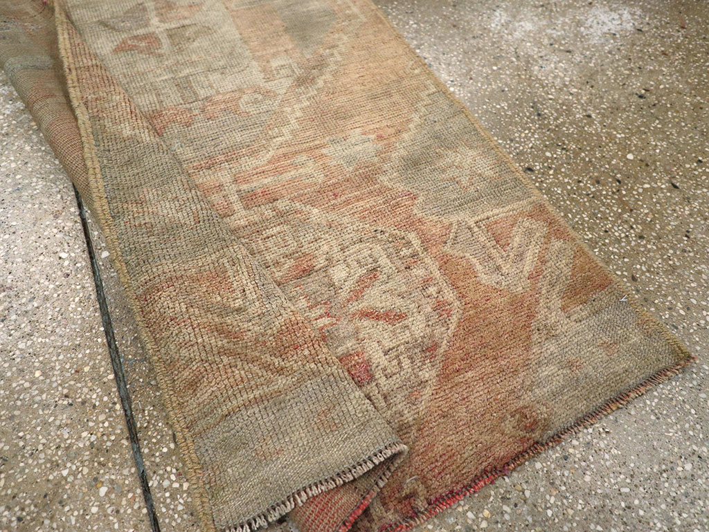 Vintage Turkish Anatolian Runner, No.32986 - Staging