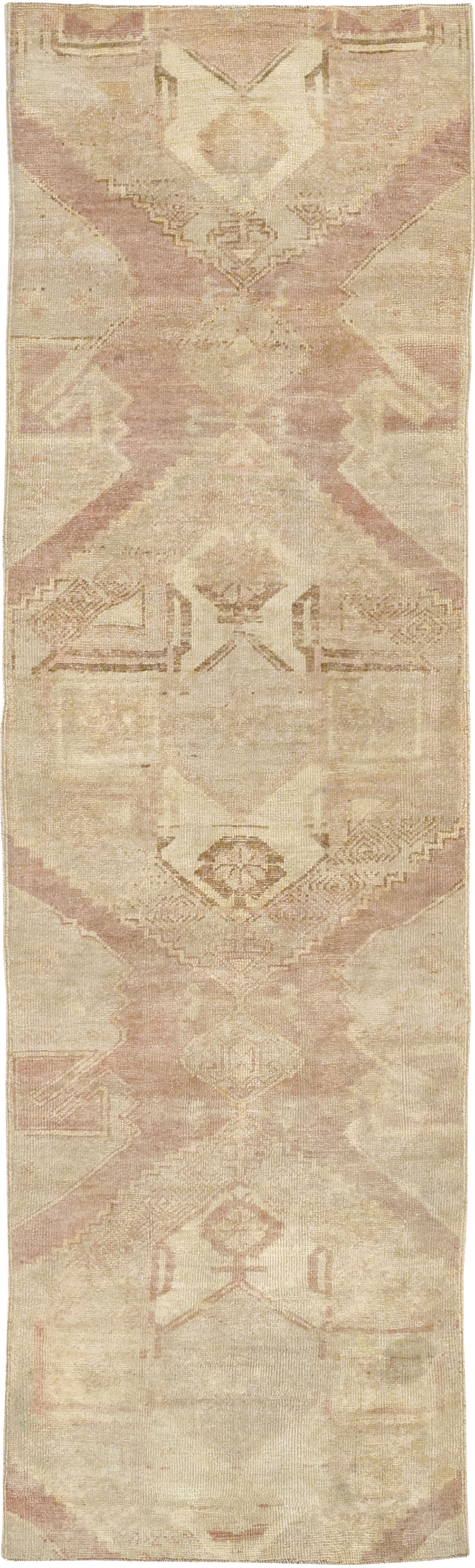 Vintage Turkish Anatolian Runner, No.32988 - Staging