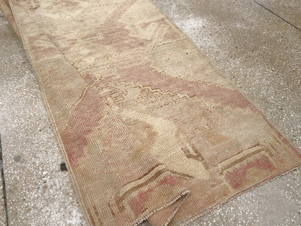Vintage Turkish Anatolian Runner, No.32988 - Staging
