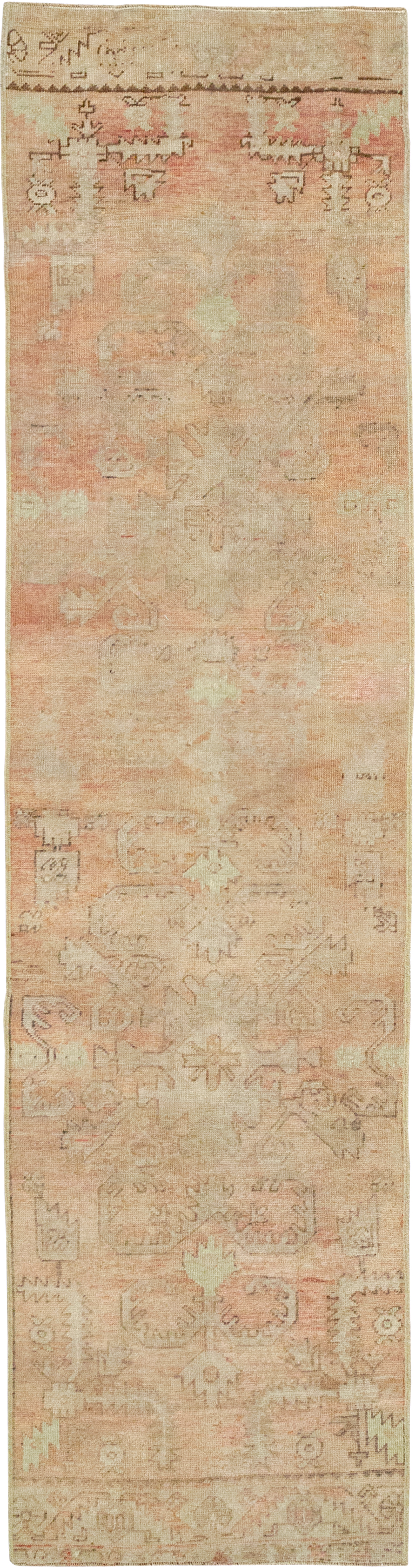 Vintage Turkish Anatolian Runner, No.32989 - Staging