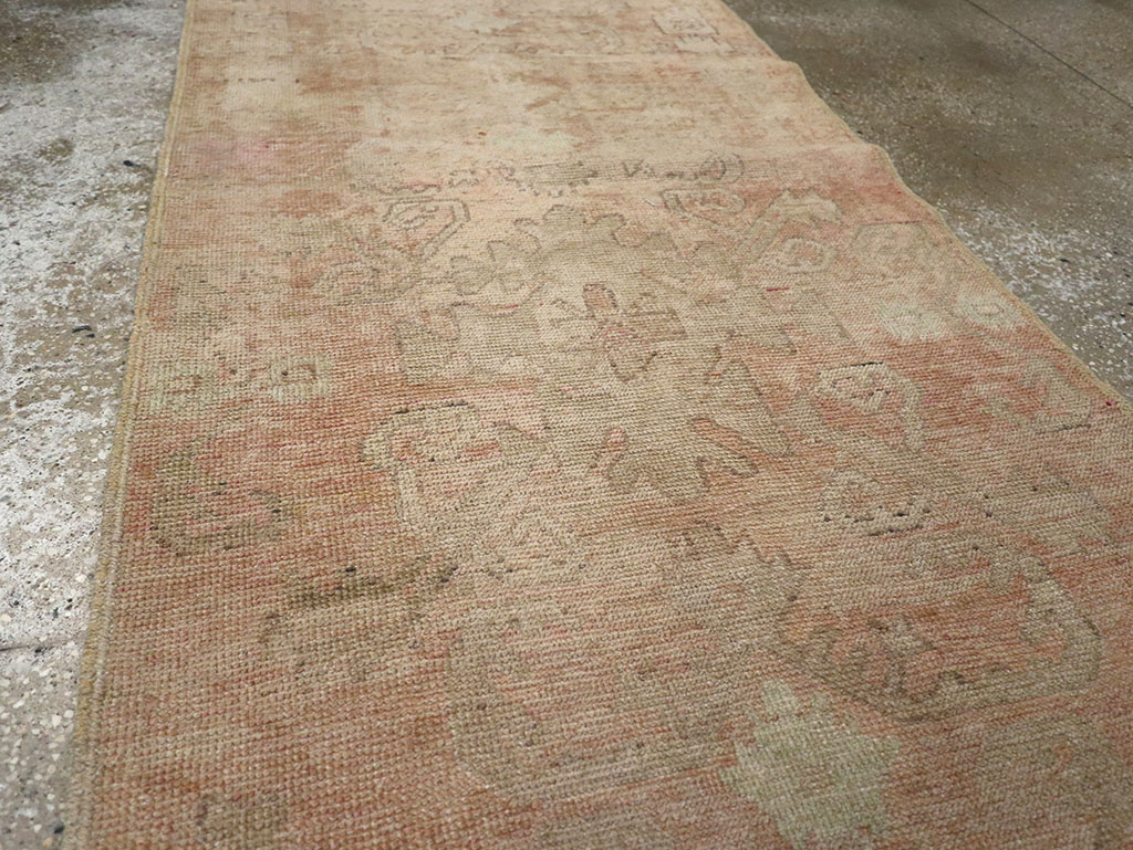 Vintage Turkish Anatolian Runner, No.32989 - Staging