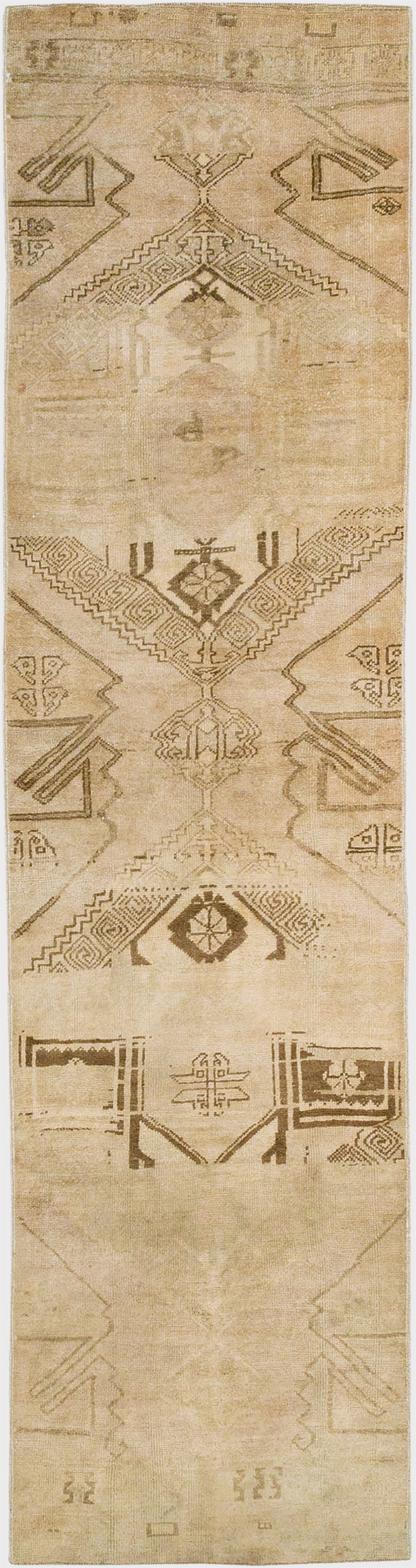 Vintage Turkish Anatolian Runner, No.32990 - Staging