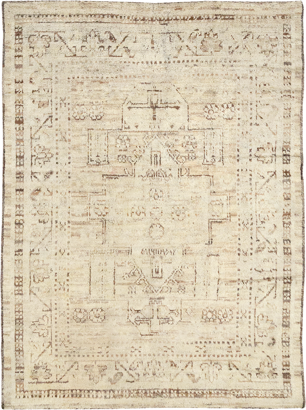Modern Persian Gabbeh Accent Rug, No.32996 - Staging
