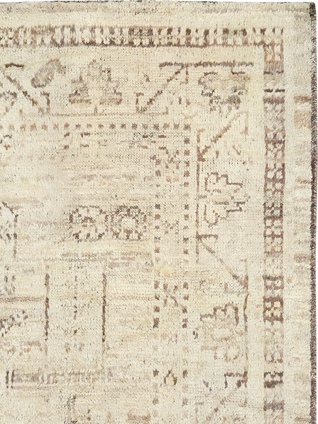 Modern Persian Gabbeh Accent Rug, No.32996 - Staging