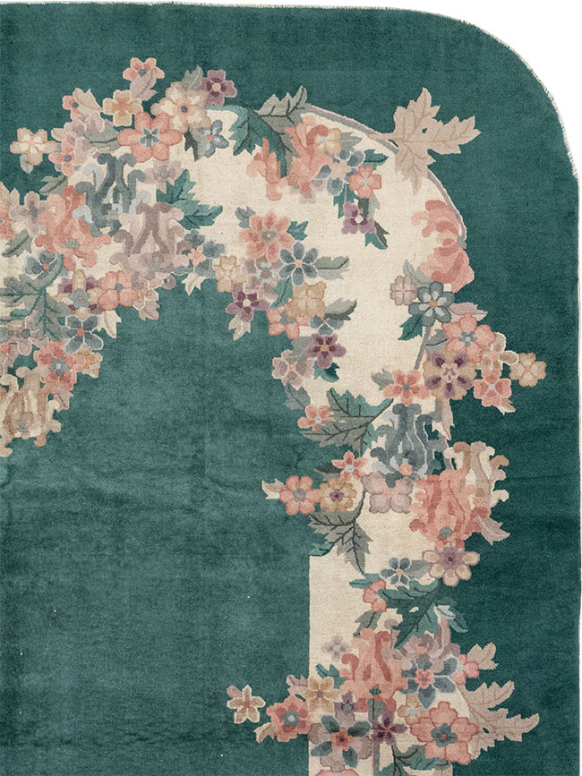 Vintage Chinese Art Deco Room Size Carpet, No.33001 - Staging